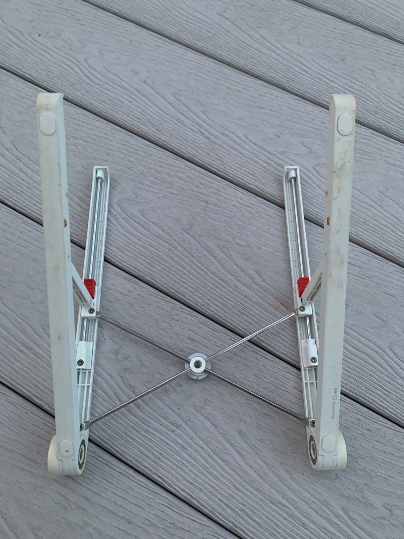 Adjustable Laptop Stand - White