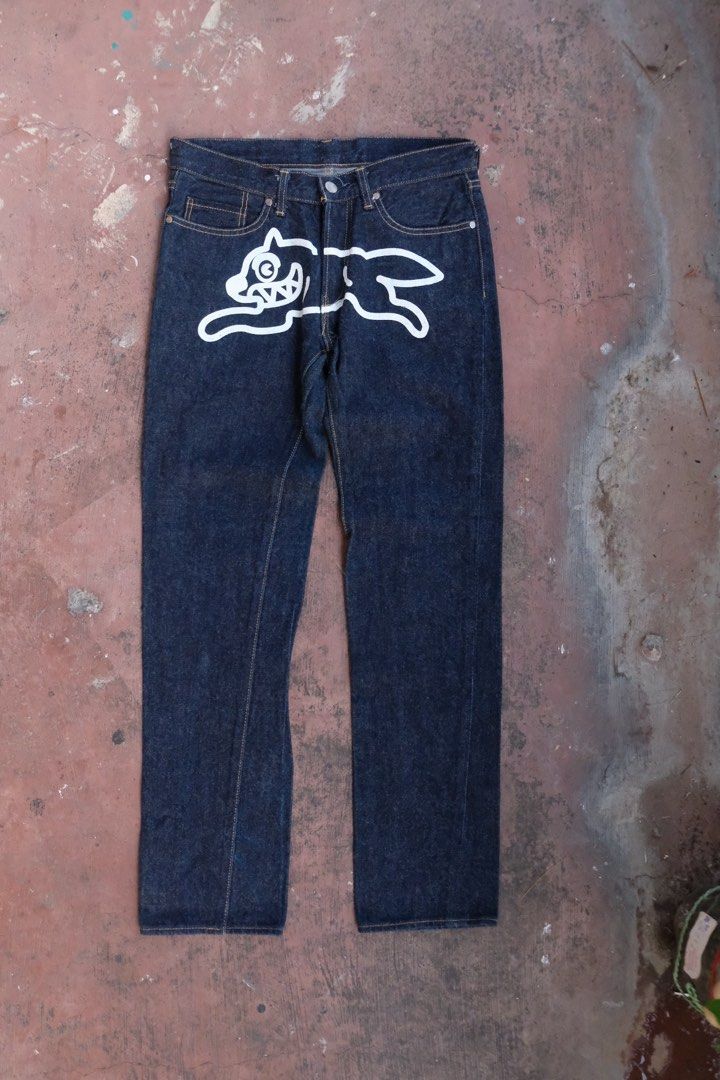 billionaires boys club (Category: Jeans) located in Cainta. Submitted by plus.eighty.one (Listing ID 1411272653, Image 1). Description: bbc running dog size xs condition : 9/10 light signs of wear, light scratch in back tab.