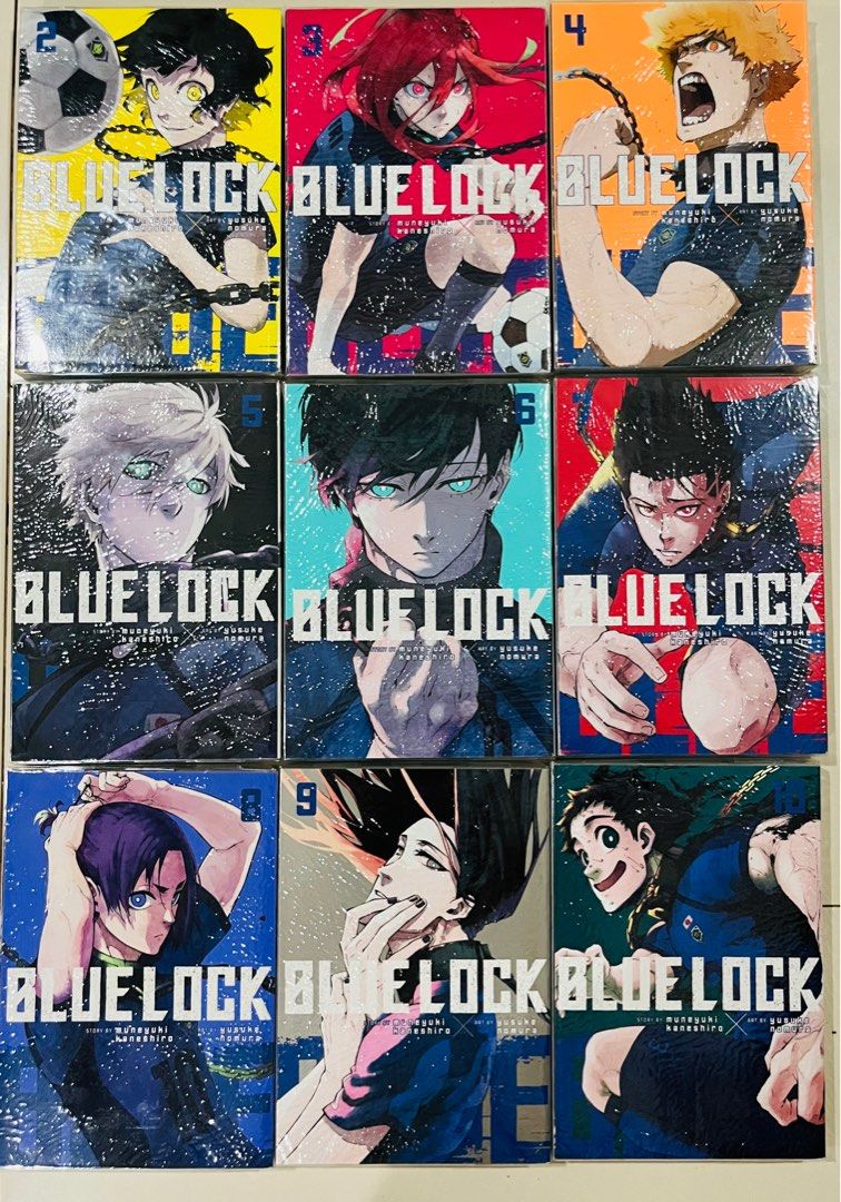 Blue Lock Manga (Category: Comics & Manga) located in Cavite. Submitted by mqaelaa (Listing ID 1411375841, Image 1). Description: - Blue Lock manga volumes 2-10 • 500 each Vol 2 & 3 sold❌ - Sealed in original packaging -Bought from fullybook -Brand new.