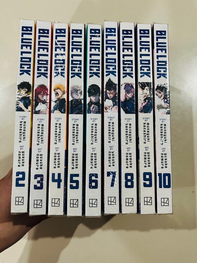 Blue Lock Manga (Category: Comics & Manga) located in Cavite. Submitted by mqaelaa (Listing ID 1411375841, Image 3). Description: - Blue Lock manga volumes 2-10 • 500 each Vol 2 & 3 sold❌ - Sealed in original packaging -Bought from fullybook -Brand new.