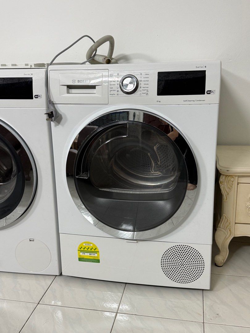 Bosch Serie 6 9kg SelfCleaning Condenser Dryer, TV & Home Appliances — free download