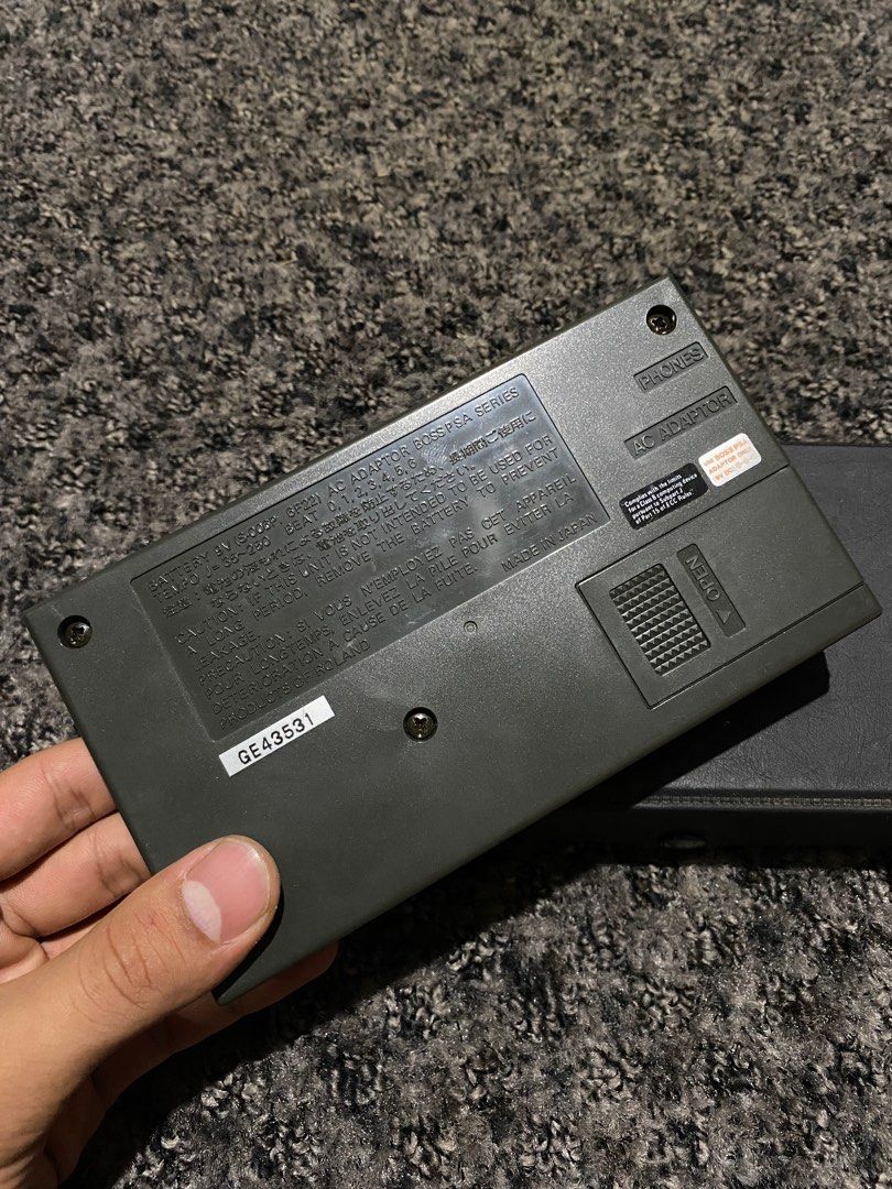 Boss Dr. Beat DB-66 (Category: Soundbars, Speakers & Amplifiers) located in Bulacan. Submitted by thriftstarph (Listing ID 1411425126, Image 3). Description: PLEASE READ THE DESCRIPTION BELOW ‼️ Boss Dr. Beat DB-66 Metronome RhythmMachine Great Condition From: Japan .