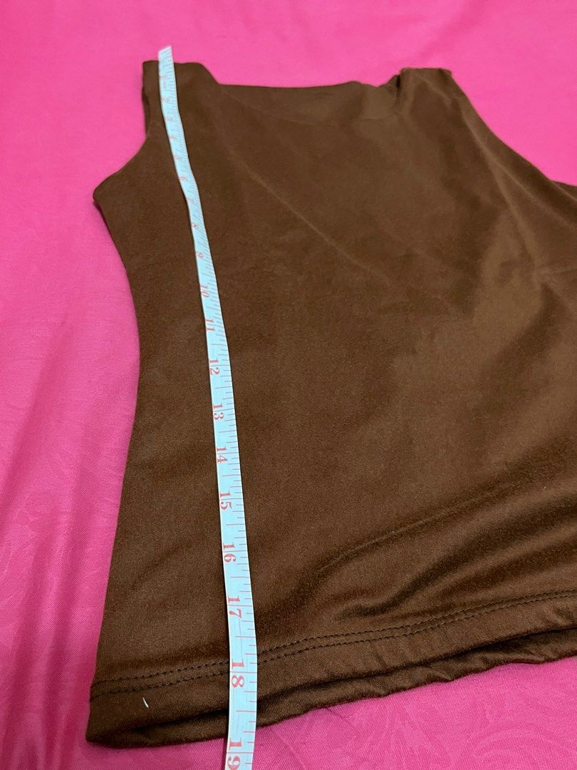 Brown Tank Top (Category: Sleeveless) located in Manila. Submitted by magsdraft (Listing ID 1411372373, Image 2). Description: .