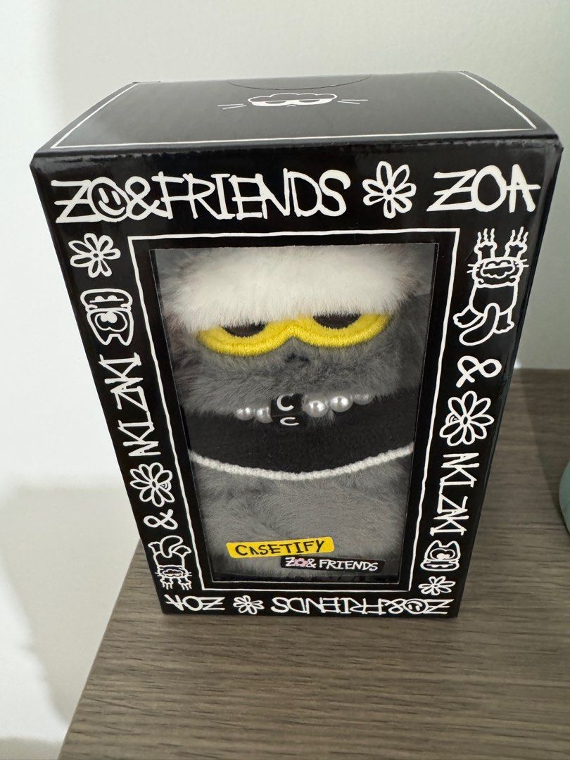 ZO&FRIENDS 工場 × CASETiFY ZOAぬいぐるみキーリング BIGBANG ジヨン