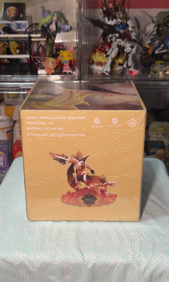 Cosmic Blaze Claude M6 Figurine (Category: Figurines & Statues) located in Manila. Submitted by geezaam (Listing ID 1411321959, Image 3). Description: Cosmic Blaze Claude M6 Figurine (M6 Exclusive) – Sealed 💰 ₱20,000 Selling an original Cosmic Blaze Claude M6 Figurine, sourced directly from the MLBB M6 Event. ✔ 100% authentic ✔ Brand new & sealed ✔ Pristine condition ✔ Delivered August, well preserved A must-have collectible for MLBB enthusiasts