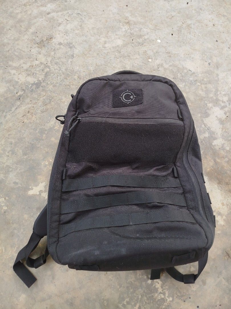 CTACTICAL Backpack (Category: Backpacks) located in Kuala Lumpur. Submitted by bandel4 (Listing ID 1411313692, Image 1). Description: CT21 tanker. backpack edc used but not abused. bought new. selling as i got a new pack. can nego a bit. prefer cod at aeon big puchong utama. post possible but depends on my availability. . - Black tactical backpack - Durable CORDURA fabric - Multiple compartments and straps - Orange interior with mesh pockets - Ma