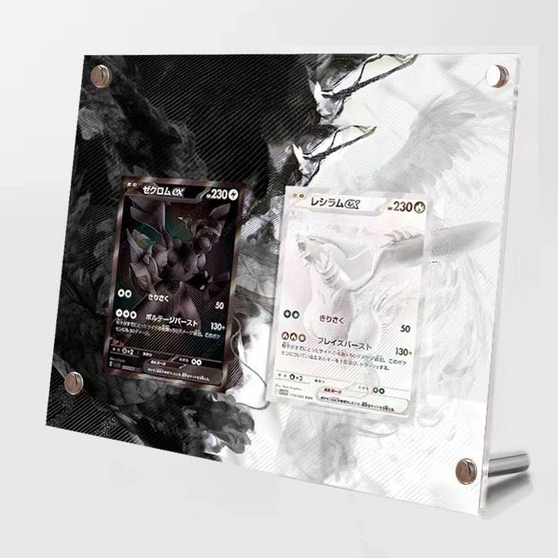 paper pokemon cards 3D Wooden Pokemon Trading Card Replica Laser Cut Multi-Layered Collect   Senpai3D