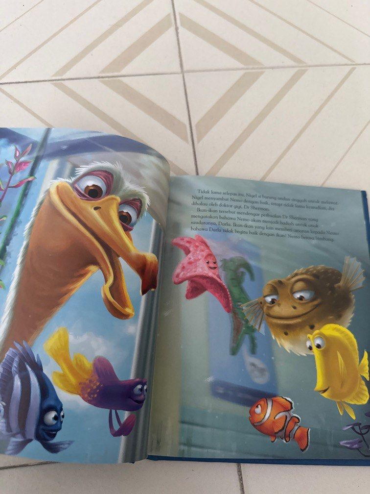 Finding Nemo (Category: Children's Books) located in Singapore. Submitted by sgwarrior (Listing ID 1411316839, Image 2). Description: Bought wrong language! It is in Malay. .