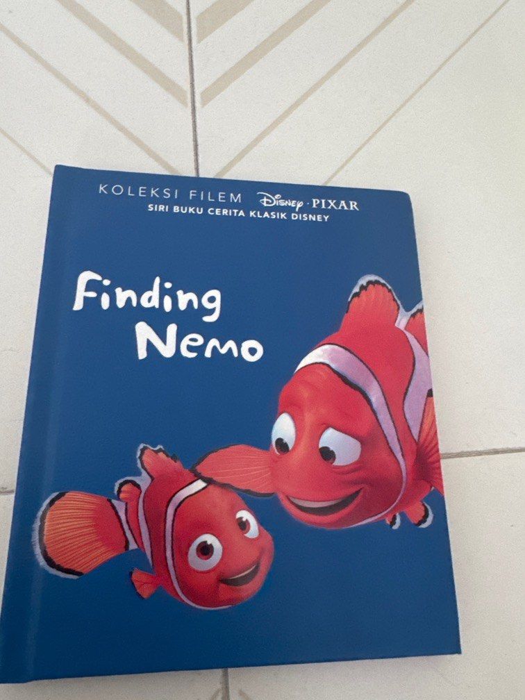 Finding Nemo (Category: Children's Books) located in Singapore. Submitted by sgwarrior (Listing ID 1411316839, Image 1). Description: Bought wrong language! It is in Malay. .