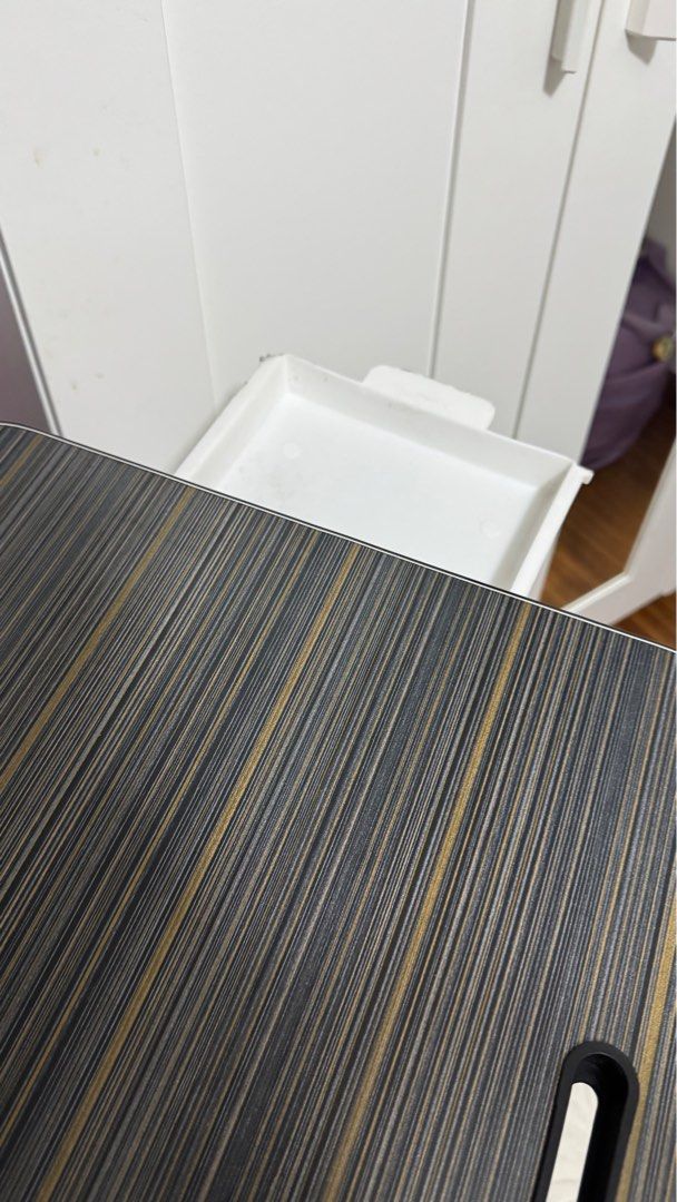 Foldable Table (Category: Other Kitchenware & Tableware) located in Singapore. Submitted by thankyouforthepurchase (Listing ID 1411403606, Image 2). Description: It comes with: ☑️ Built-in slot for iPad / tablet ☑️ Small drawer for storage ☑️ Bottle / cup holder Selling as I no longer need it. Self-collect only..