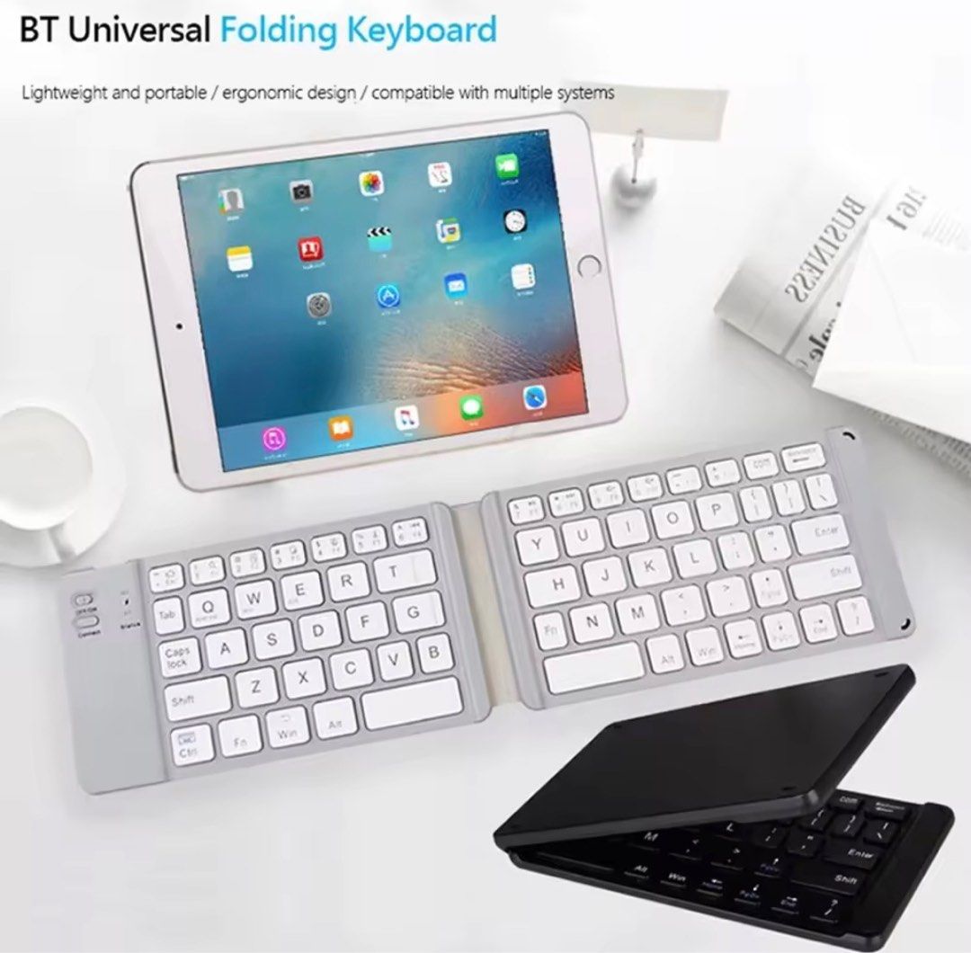 Folding Bluetooth Keyboard for IPAD Mobile Tablet Notebook Portable Office Mini Wireless Keyboard Storage Three Systems Universa (Category: Computer Keyboard) located in Mandaluyong City. Submitted by ebsor (Listing ID 1411310395, Image 3). Description: For Sale: Folding Bluetooth Keyboard for IPAD Mobile Tablet Notebook Portable Office Mini Wireless Keyboard Storage Three Systems Universa.