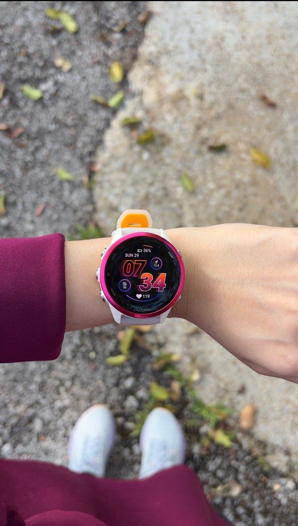 Garmin Forerunner 570 (Category: Other Mobile & Gadget Accessories) located in Kuching. Submitted by snrsyah_whale (Listing ID 1411368761, Image 2). Description: Garmin Forerunner 570 ⌚ Still new | Bought June 2025 | Warranty available DM for details. .
