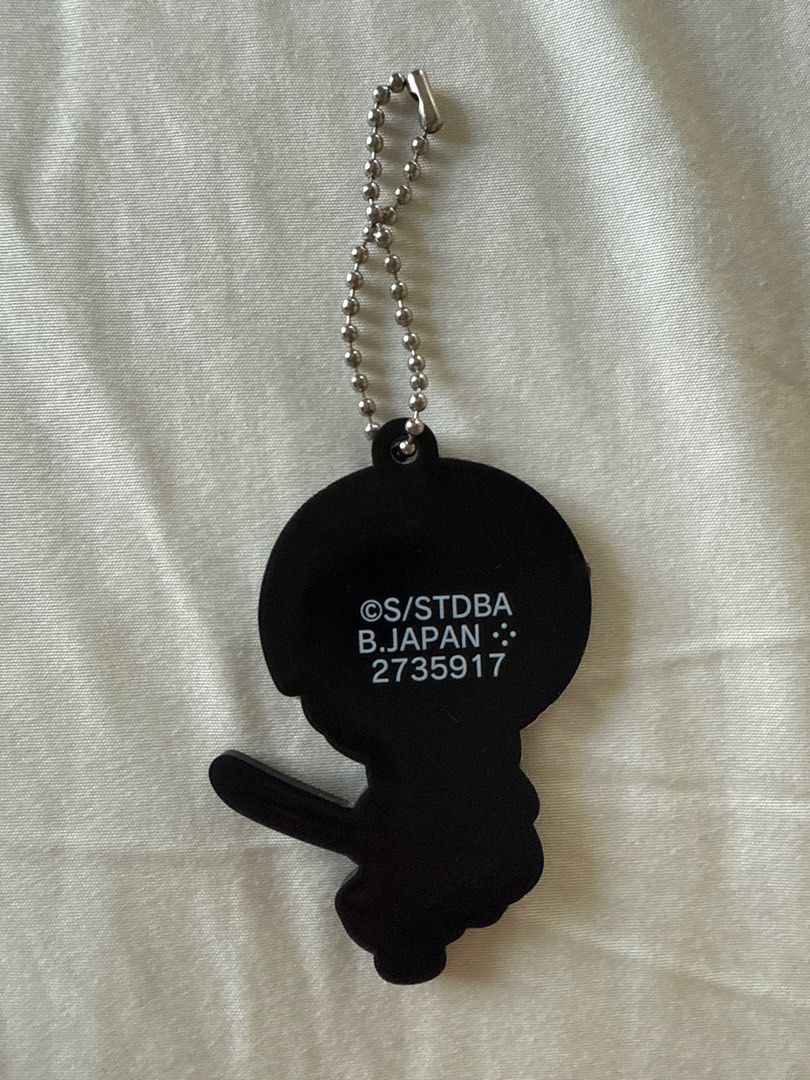 GINTAMA anime Shinpachi Keychain (Category: Character Goods) located in Mandaluyong City. Submitted by merisellsyouwhat (Listing ID 1411350467, Image 2). Description: - GINTAMA Shinpachi keychain - Includes chain for easy attachment - Made of rubber - Back text: ©S/STDBA B.JAPAN 2735917 Fr Japan gashapon.