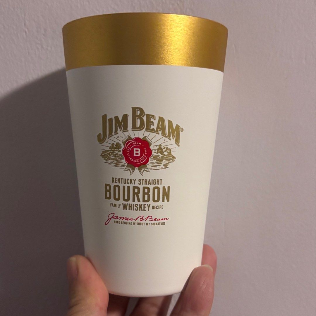 Jim Beam stainless cup (Category: Coffee & Tea Tableware) located in Calamba. Submitted by cur8d (Listing ID 1411422464, Image 1). Description: .