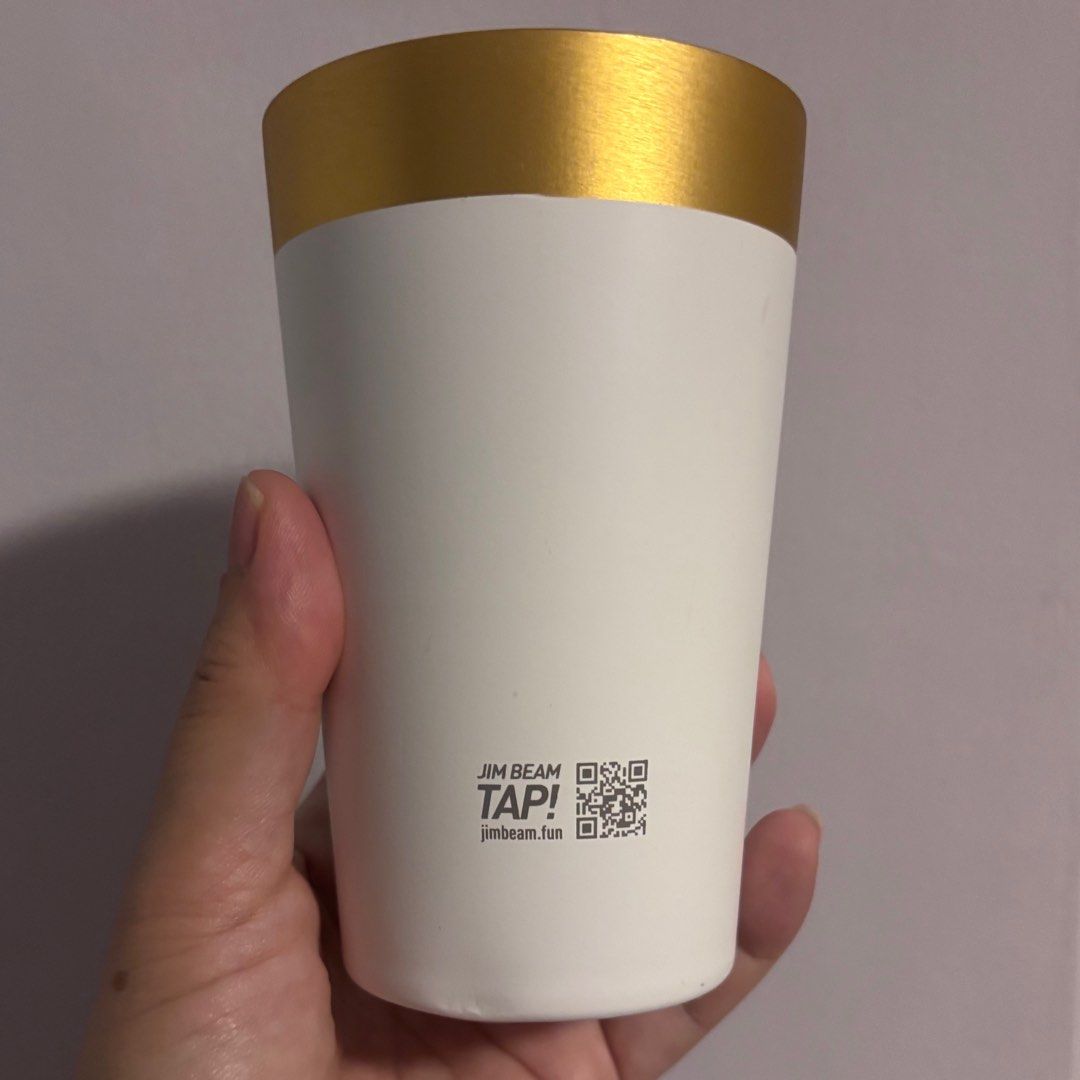Jim Beam stainless cup (Category: Coffee & Tea Tableware) located in Calamba. Submitted by cur8d (Listing ID 1411422464, Image 3). Description: .
