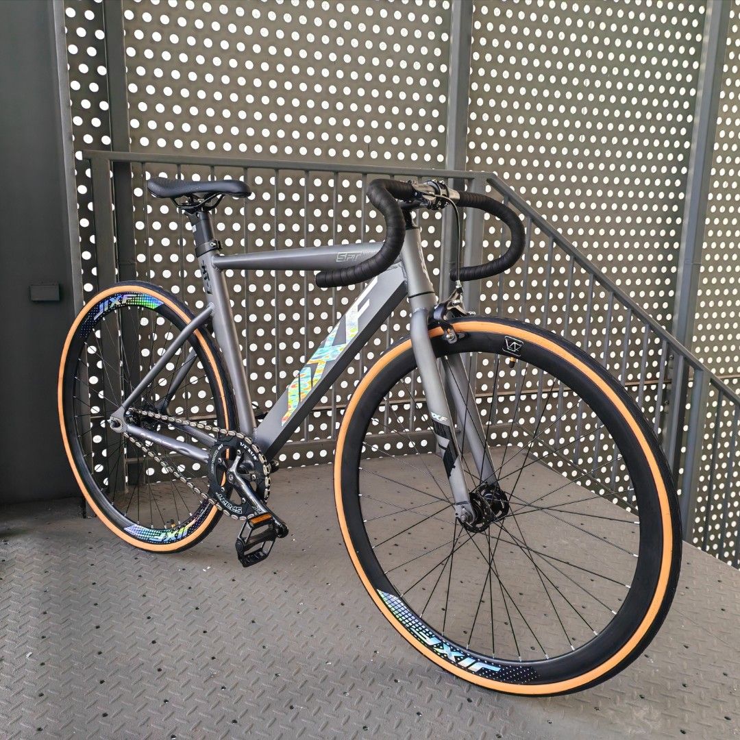 JIXF fixie bike | Fixed gear Bike - ( Frameset: 180 | Complete bike ...
