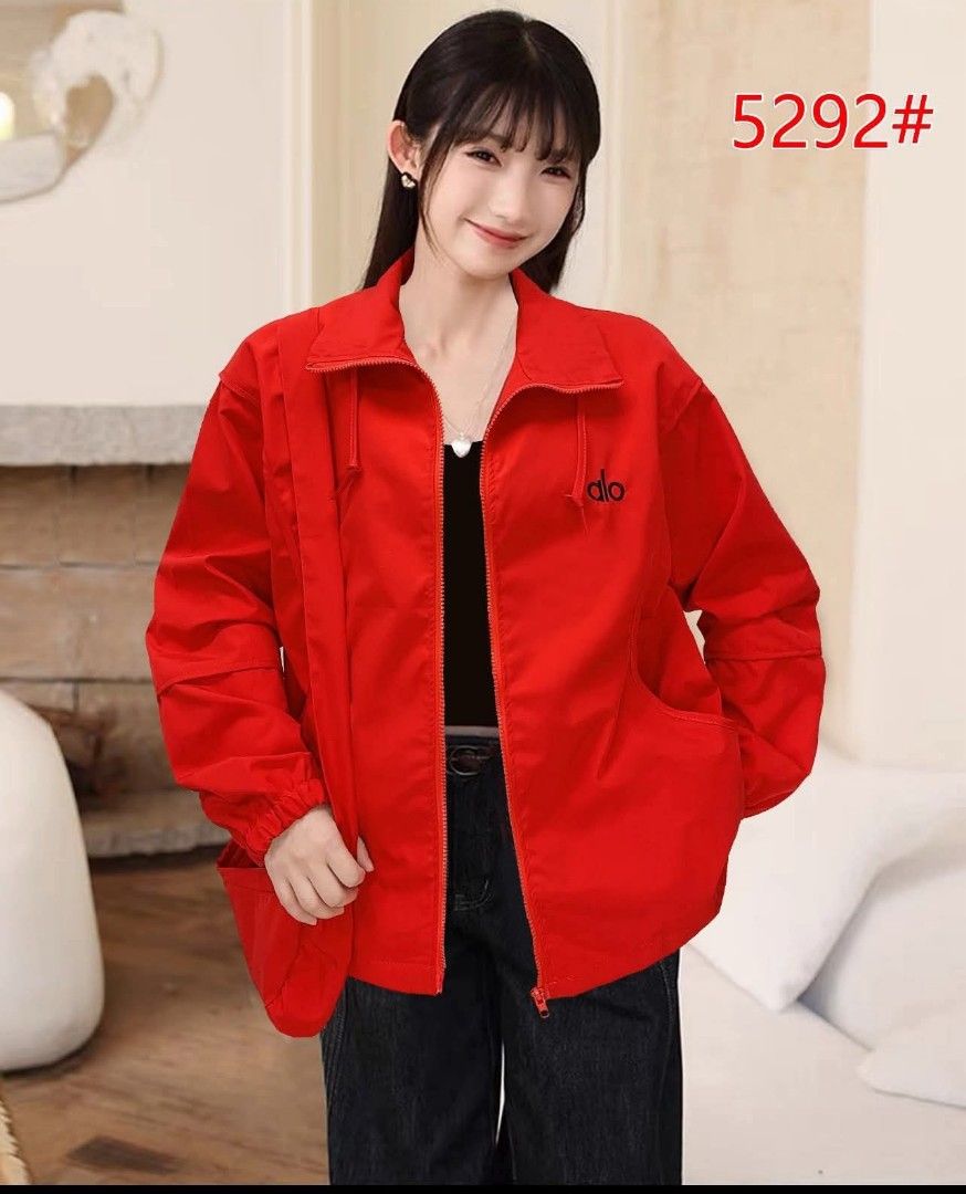 Lightweight Jacket (Category: Coats, Jackets and Outerwear) located in Manila. Submitted by raredeer-4deb4e (Listing ID 1411333038, Image 1). Description: - Alo full-zip jacket - Stand-up collar - Two front pockets - Embroidered Alo logo - Relaxed fit - Long sleeves with elastic cuffs - Available in multiple colors.