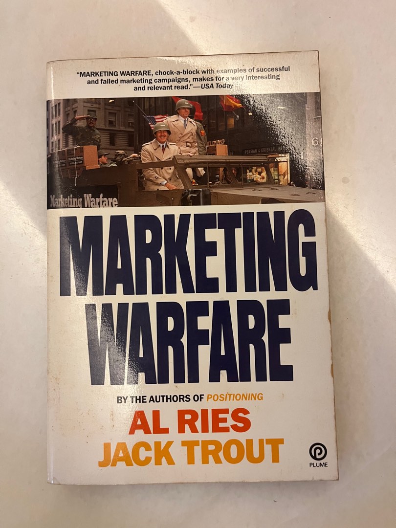 Jack Ries Marketing Warfare by Al Ries and Jack Trout, Hobbies & Toys, Books ...