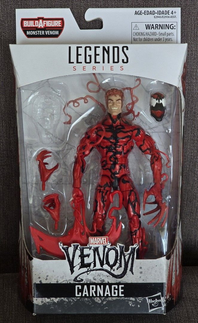 MARVEL LEGENDS SPIDER-MAN : CLASSIC CARNAGE, Hobbies & Toys, Toys ...