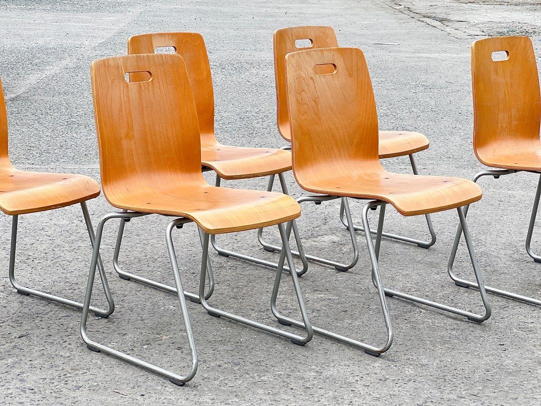 Midcentury bentply stackable chair Made in Japan (Category: Chairs) located in Bulacan. Submitted by rock_off.thriftshop.ph (Listing ID 1411331886, Image 3). Description: .