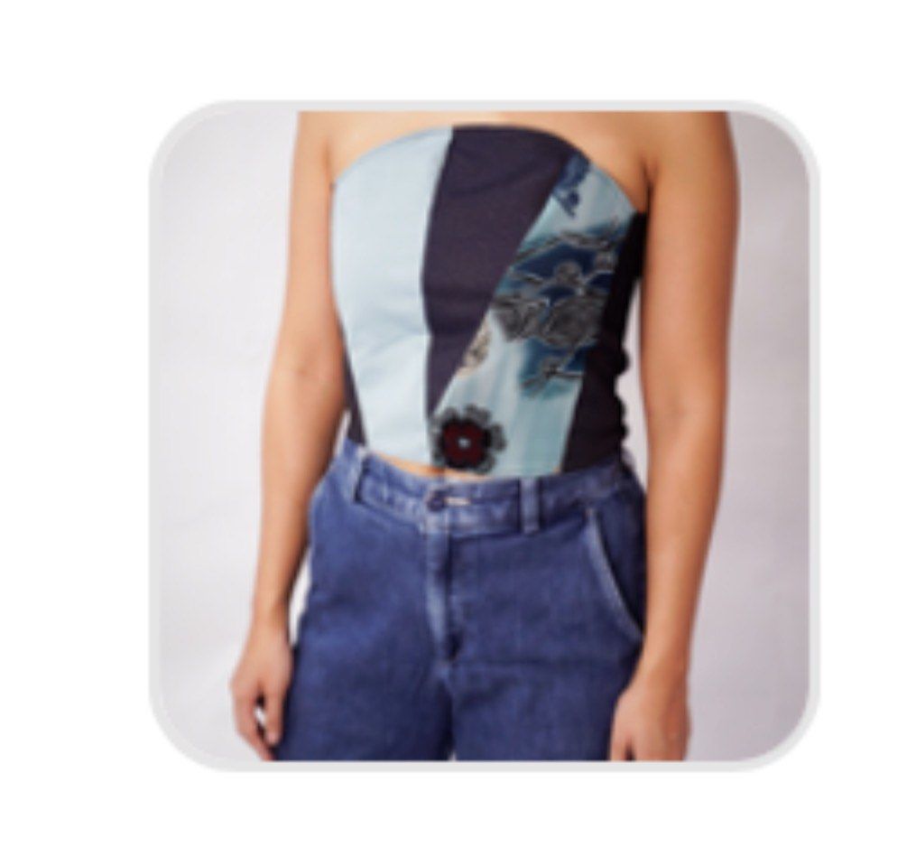 Nin and Yang Any Side Up Top - Electric Blue (Category: Blouses) located in Manila. Submitted by jusdepop (Listing ID 1411299017, Image 1). Description: Nin and Yang Any Side Up top (Electric Blue) - Strapless design - Size: S-M - used twice; like new - super cute going out top!! shipping c/o buyer #. cariño zara editors market love bonito miu the label halo halo.