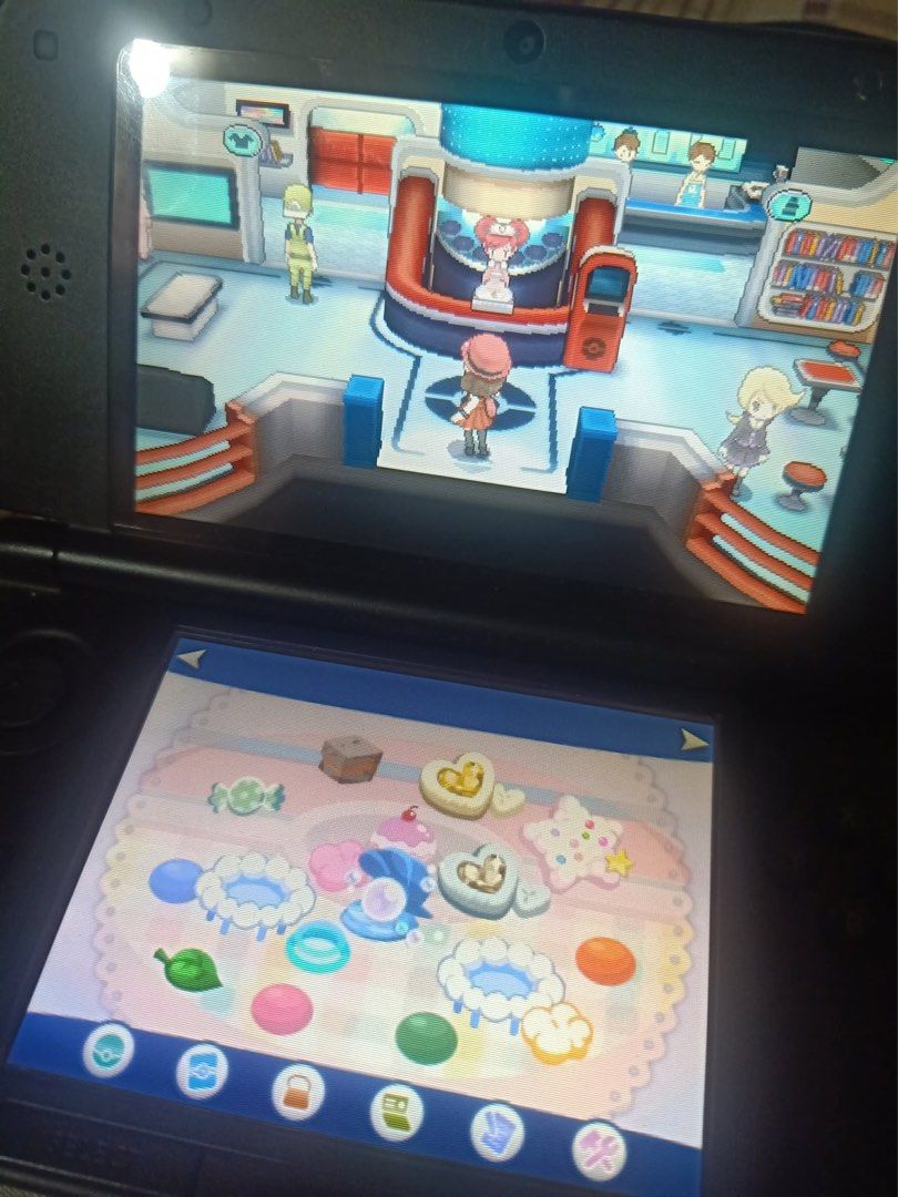 Nintendo 3DS Black with Pokemon X Game (Category: Nintendo) located in Manila. Submitted by silentjoseph (Listing ID 1411279032, Image 3). Description: - Black Nintendo 3DS console - Includes Pokemon Sun and Moon - Console is in working condition - Shows main menu and gameplay of Pokemon X - Comes with stylus.