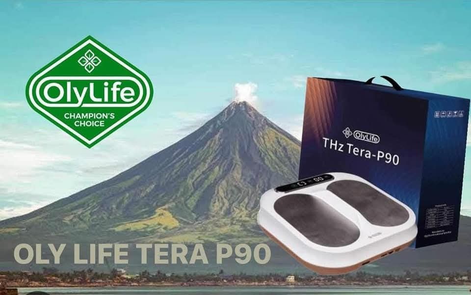 OlyLife THz Tera-P90 Frequency Healing Therapy (Category: Medical Supplies & Tools) located in Marikina City. Submitted by linvmacayan (Listing ID 1411439704, Image 3). Description: OlyLife Tera-P90 uses pulsed electromagnetic frequency (PEMF) and terahertz frequency to activate dormant cells, promote metabolism, eliminate unhealthy cells, enhance microcirculation, remove toxins and waste, and relieve inflammation. It may help with thyroid health