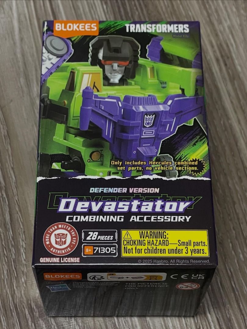 [PRE ORDER!!!] Blokees Transformers Defender Version Devastator Kit ...
