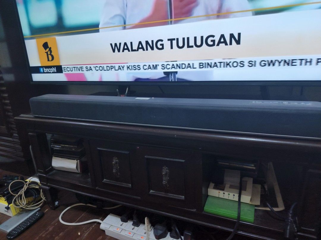Sony HT-X8500 (Category: Soundbars, Speakers & Amplifiers) located in Pasay City. Submitted by ric_dabomb48 (Listing ID 1411274829, Image 3). Description: 2.1 Channel with Built In Subwoofer DOLBY ATMOS DTSX DTS Bluetooth HDMI E ARC.