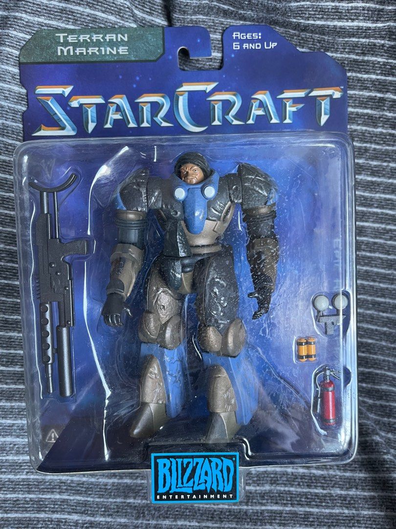 StarCraft Blizzard Action Figures - Zerglisk, Protoss, Terran