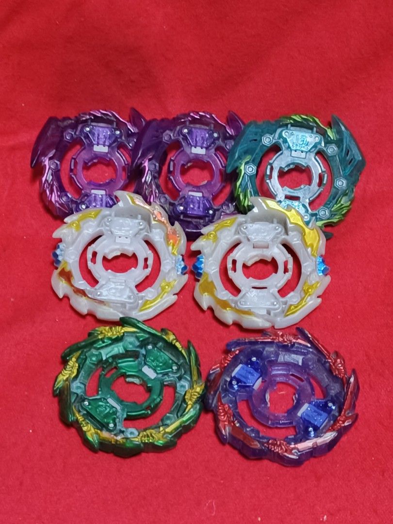 Takaratomy Beyblade Burst GT Layer Base (Category: Action & Battle Toys) located in Rodriguez. Submitted by 4asurplusshop (Listing ID 1411415395, Image 1). Description: 25 each any layer base.