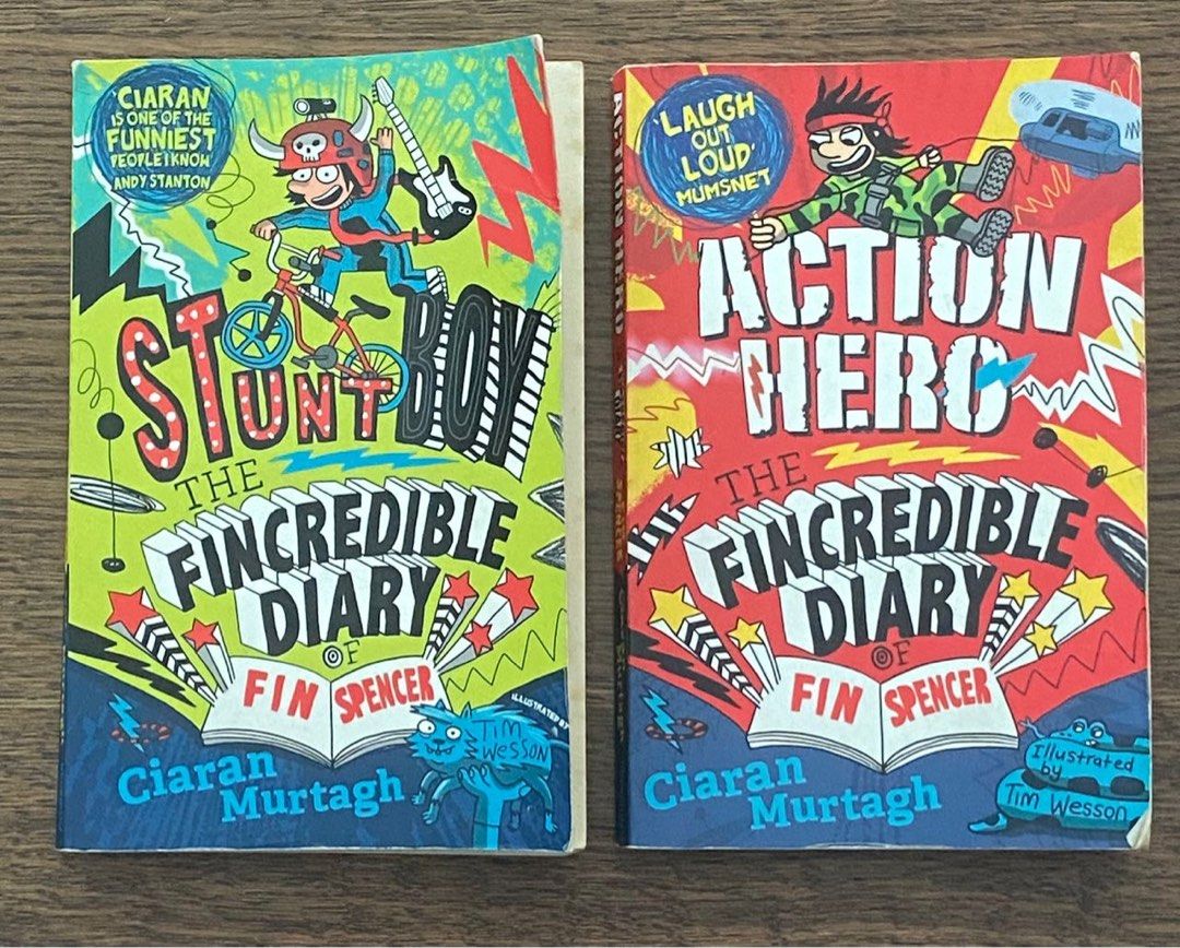 The Fincredible Diary of Fin Spencer Books, Hobbies & Toys, Books ...