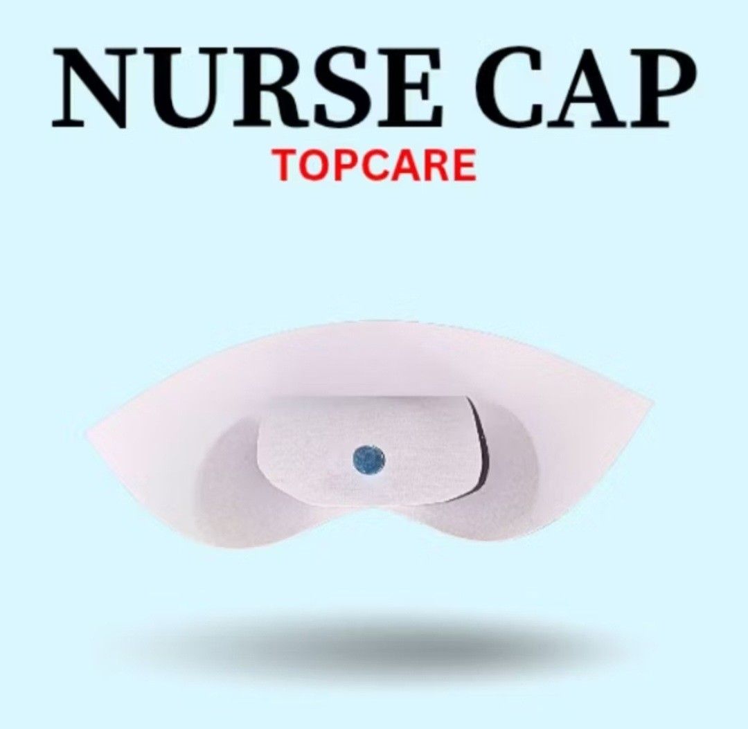 Wide Nurse Cap (Category: Medical Supplies & Tools) located in Bulacan. Submitted by _luffytaro (Listing ID 1411352548, Image 2). Description: - wide white nurse cap - square-ish shape - fold it yourself design - hardcloth 📌 mop: gcash 📌 mod: j&t.