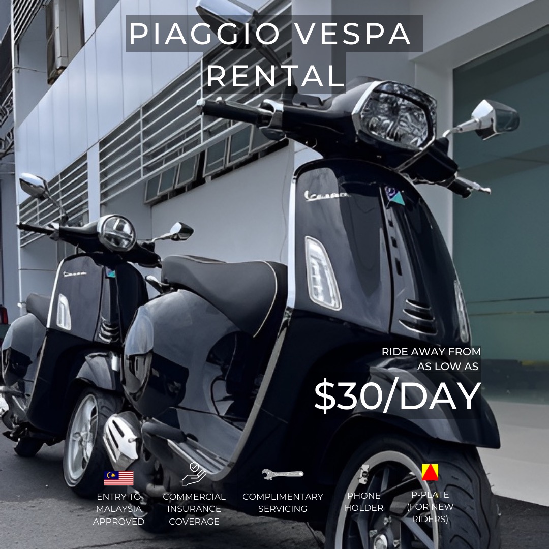 Vespa Scooter Rental | Sprint | The Riders' Collective, Motorcycles ...