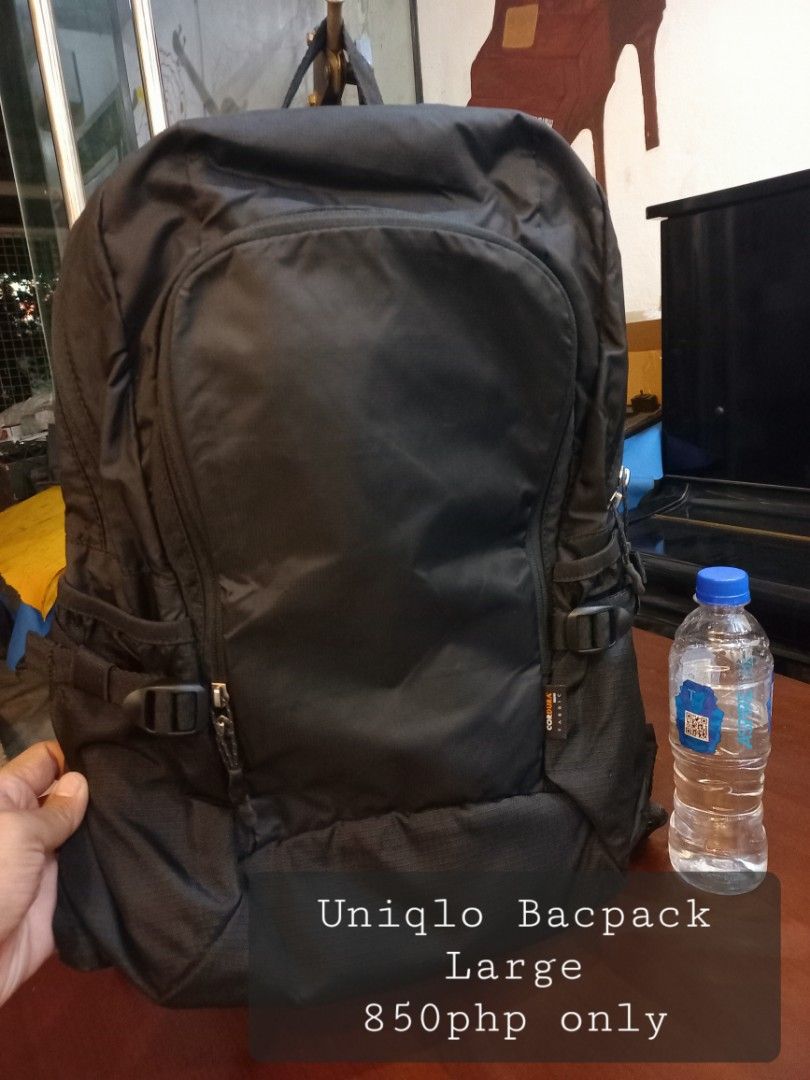 Bags Imported From Japan Uniqlo Backpack - Large (Category: Backpacks) located in Manila. Submitted by arisdavid24 (Listing ID 1411575391, Image 2). Description: Prices Are Posted On Every Pictures All Our Bags Are In Good Condition Some Can Passed As New Imported from Japan We can deliver within metro manila for COD, ( delivery fee buyer's expense ) We can ship nationwide ( shipping fee buyer's expense ) Call or txt for faster transaction 099140