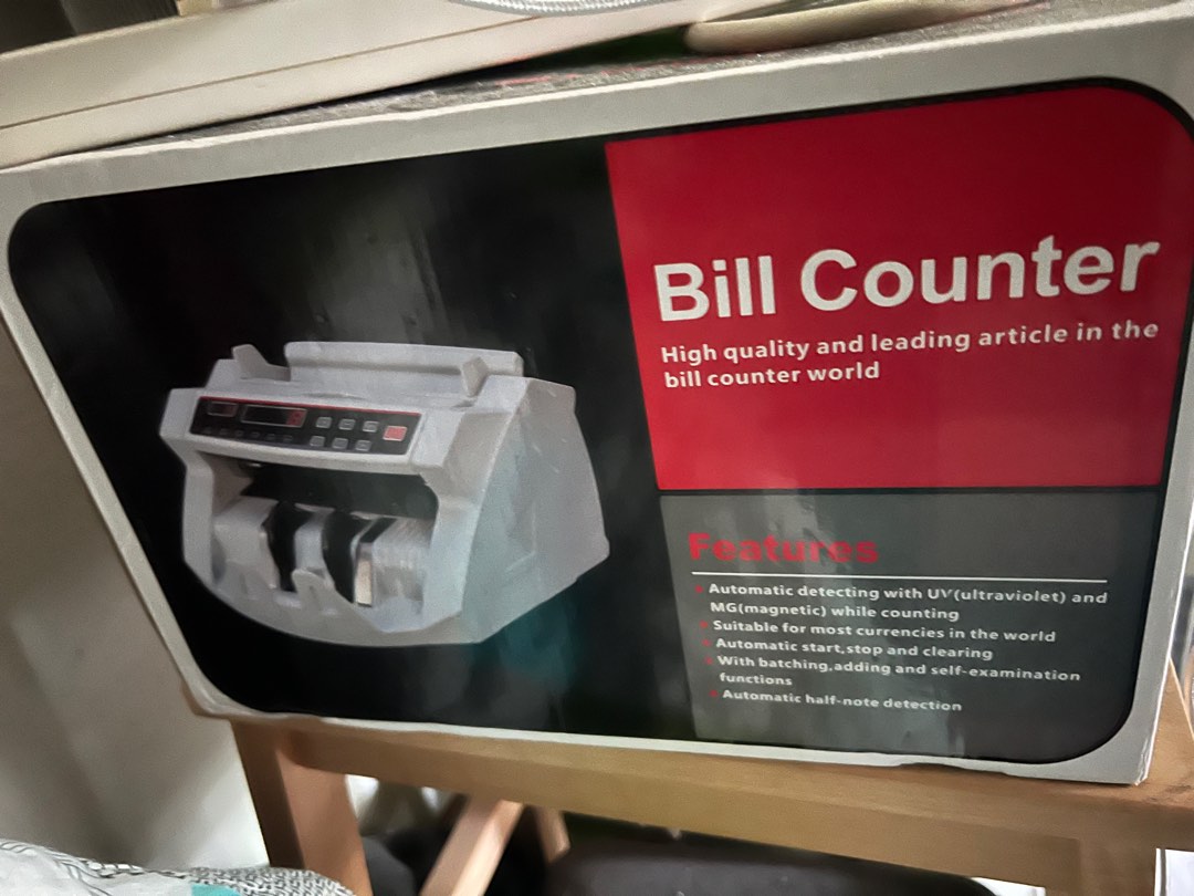 Bill counter, Computers & Tech, Office & Business Technology on Carousell