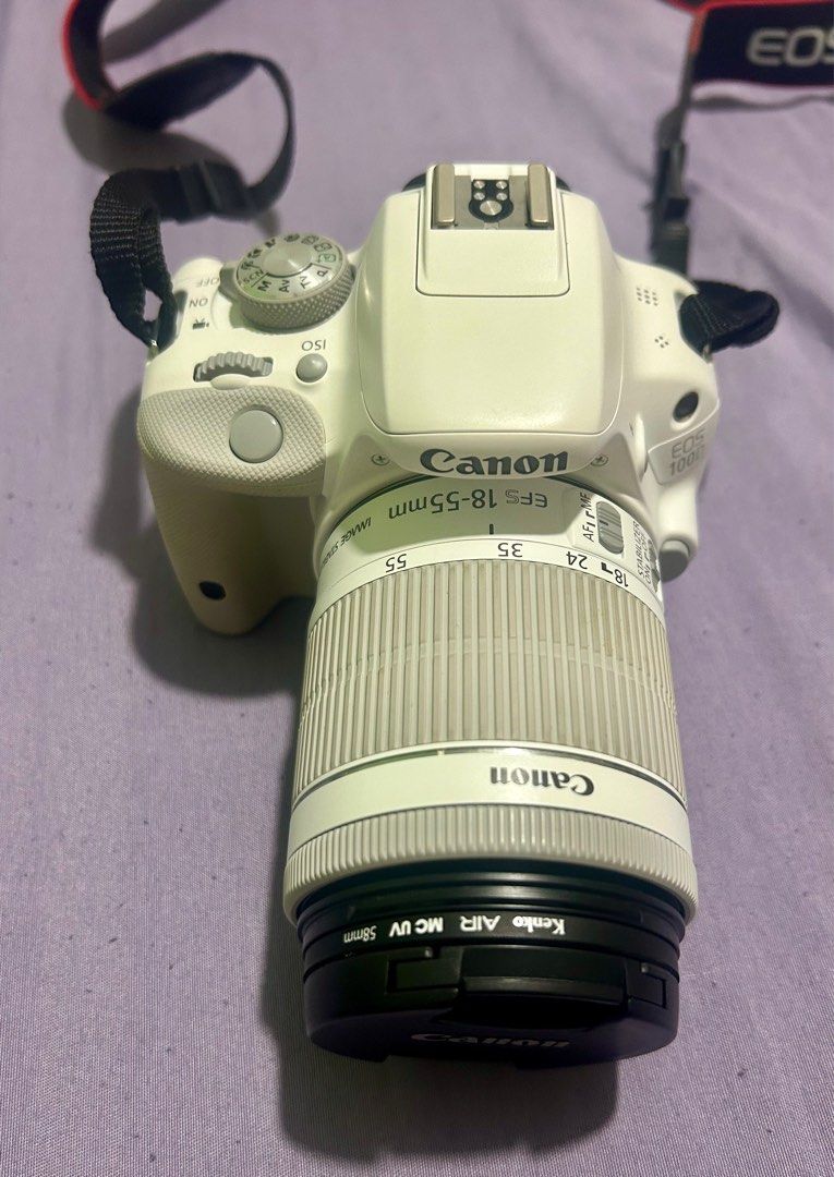 Canon EOS 100D with EFS 18-55mm Lens (Category: Cameras) located in Lipa City. Submitted by aniceto.jumadiao (Listing ID 1411578768, Image 1). Description: Canon EOS 100D Color: White With battery and charger with sync cable and bag 2nd hand slightly use. .