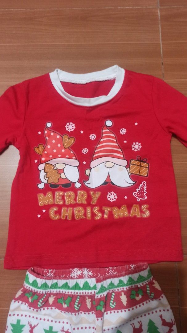 Christmas Pajama Set ( 4 yrs old) (Category: Babies & Kids Fashion) located in Las Pinas. Submitted by ejstyles (Listing ID 1411460855, Image 2). Description: Christmas Pajama Set Wore only once My son wore this when he was 4yrs old.