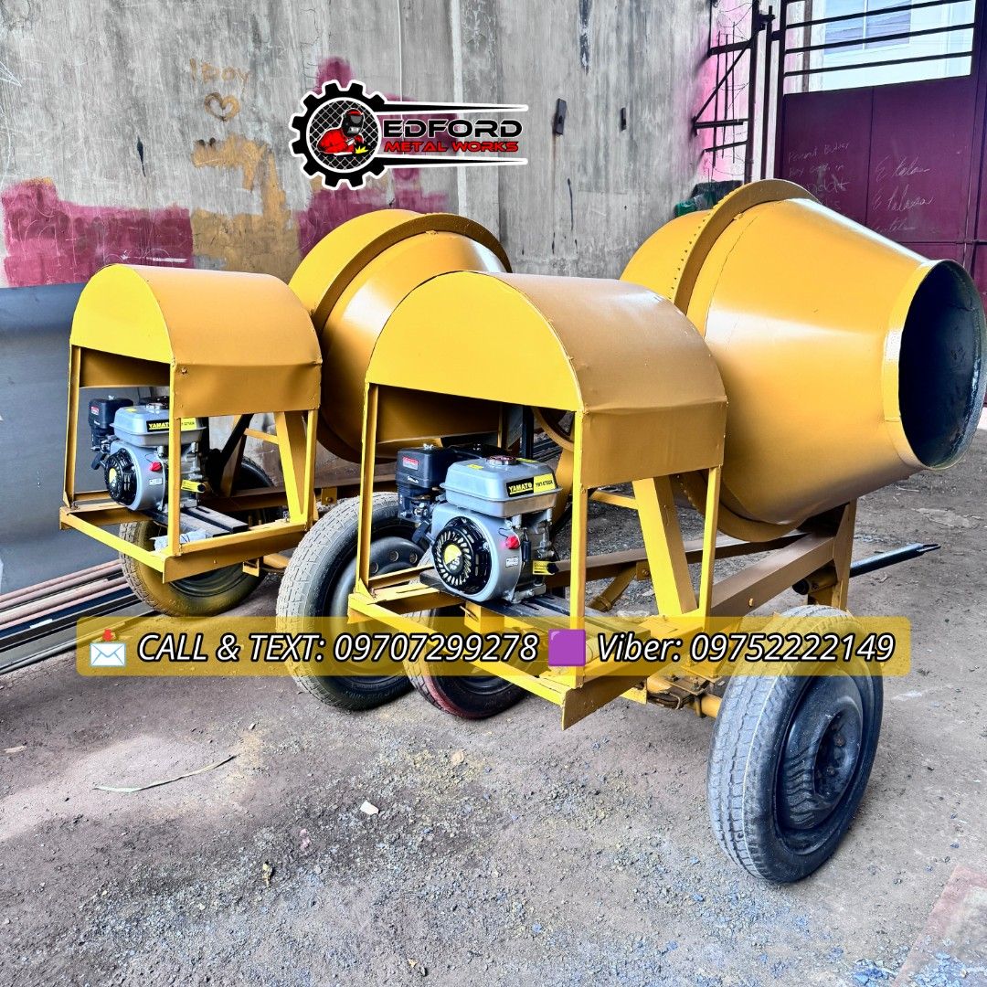 Concrete Mixer 1 Bagger (Category: Construction Tools & Equipment) located in Manila. Submitted by jane_laurel (Listing ID 1411484871, Image 3). Description: - Heavy-duty engine - Large mixing drum - Ideal for construction projects - Durable and reliable - Contact us for inquiries and orders.