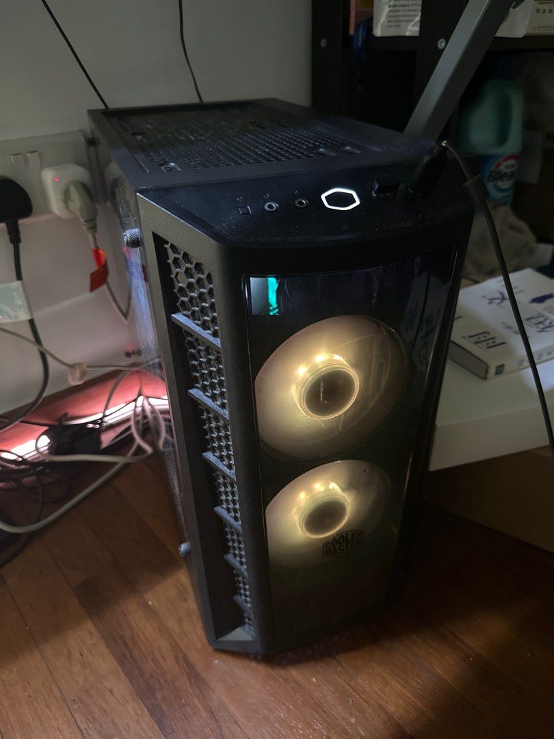 Cooler Master PC Case with 2xRGB Fans65606069889665110