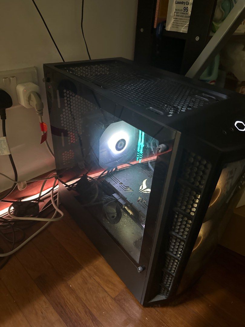 Cooler Master PC Case with 2xRGB Fans65606069889665111