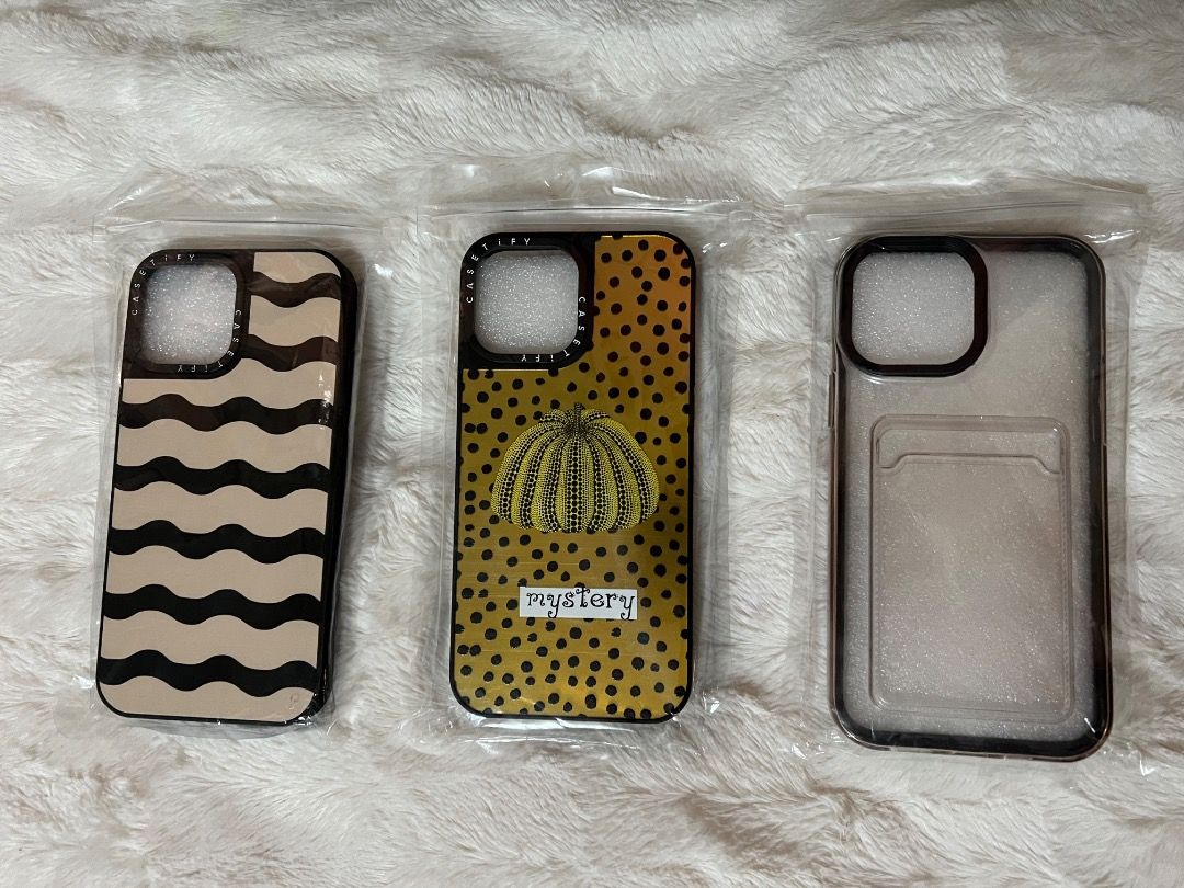 iPhone 13 pro max cases (Category: Cases & Sleeves) located in Manila. Submitted by cluttercrushers (Listing ID 1411611137, Image 3). Description: Get these 3 cases for 500 .