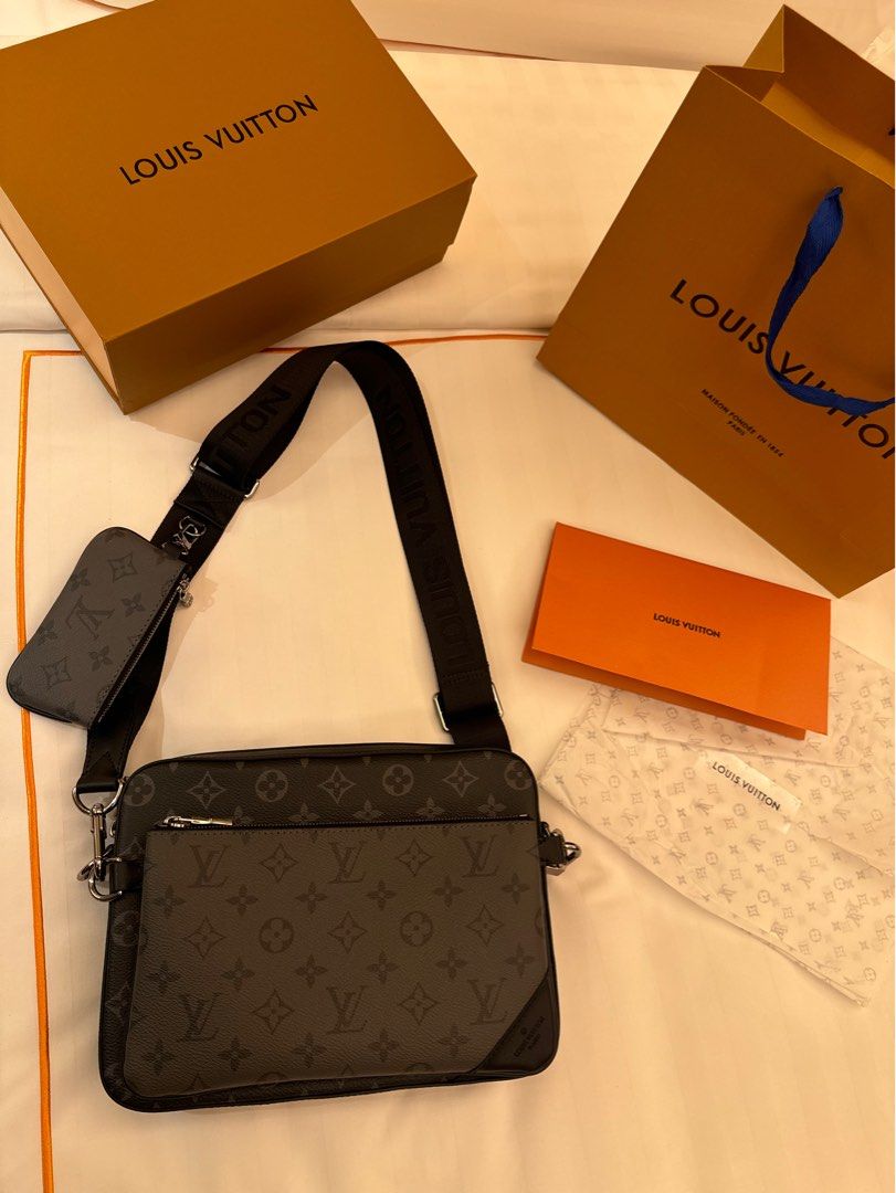 LV Trio Messenger Monogram (Category: Luxury Bags & Wallets) located in Quezon City. Submitted by katy2424 (Listing ID 1411605197, Image 1). Description: still negotiable!.