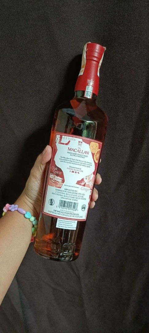 Macallan 12 Year Old Scotch Whisky (Category: Beverages) located in Manila. Submitted by fhaye021609475 (Listing ID 1411507873, Image 2). Description: macallan scotch whiskey .