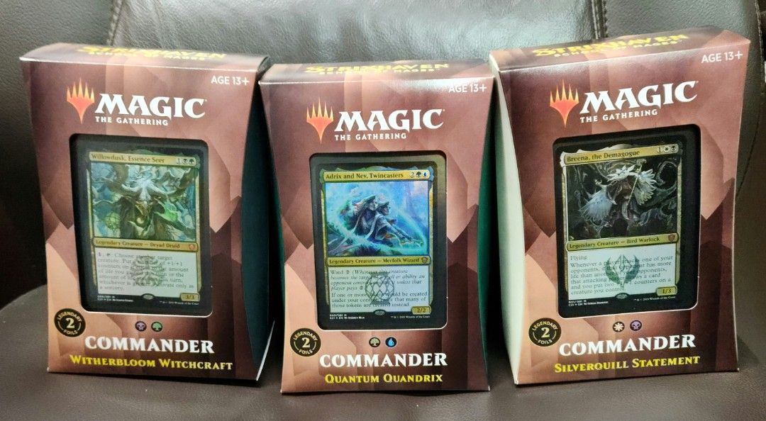Magic The Gathering Strixhaven Commander Deck Quandrix Only Hobbies