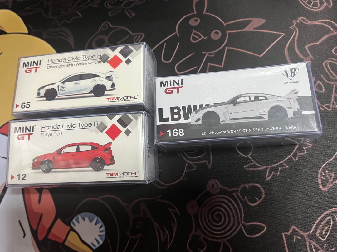Mini GT 12 65 168 LBWK R35 Civic Type R minigt, Hobbies & Toys, Toys ...