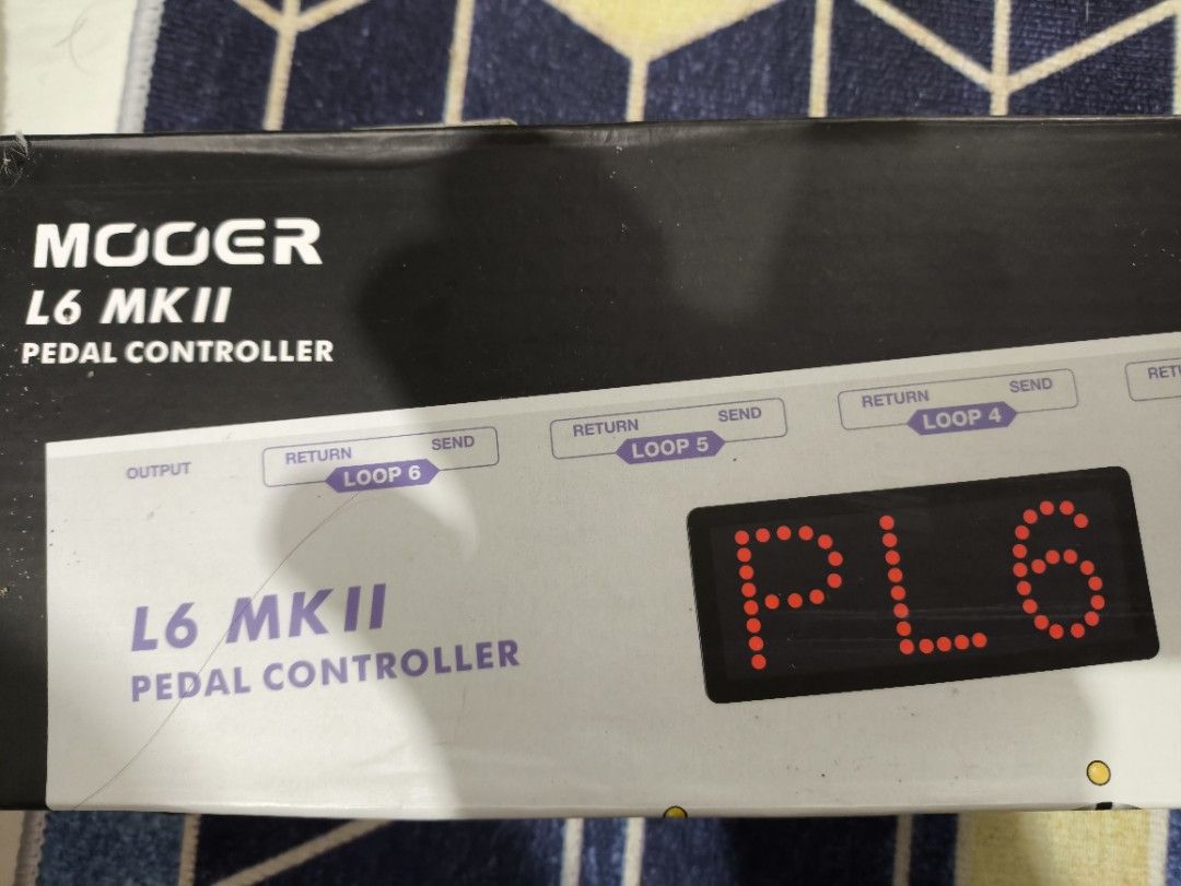 Mooer L6 Mk2 Pedal Controller (Category: Musical Instruments) located in Taguig. Submitted by samperez (Listing ID 1411501533, Image 3). Description: Mooer L6 Mk2 Pedal Controller Pateros Area.