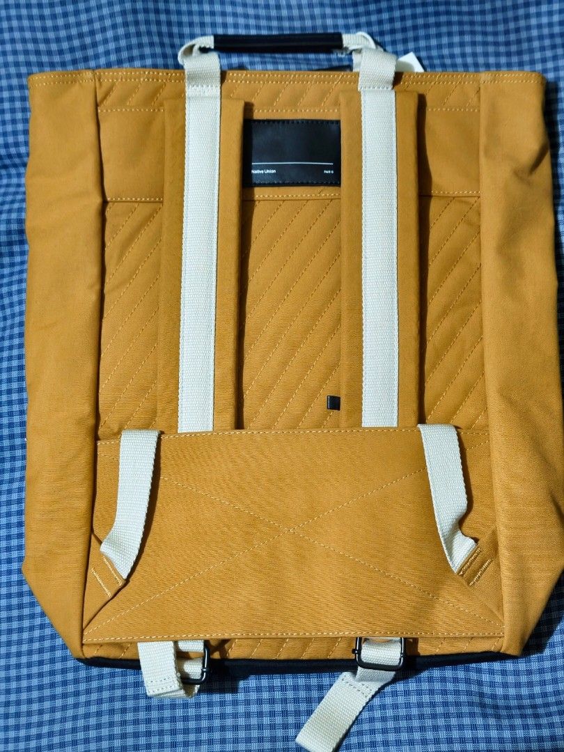 (BRAND NEW) Native Union WFA Backpack 16/15 - Kraft (Category: Backpacks) located in Calamba. Submitted by vincen.z (Listing ID 1411602235, Image 2). Description: FS: Native Union W.F.A Backpack 🎨 Kraft colorway ⚠️ BRAND NEW; Never used at all SRP: ₱5990 / US$119 My price: ₱4990 - Authentic NOT dupe (tags still included) - Not 2nd hand - 20L in capacity; can store your essentials such as 13-14" MacBook/laptop, iPad/tablet, iPhone/Android phone, 