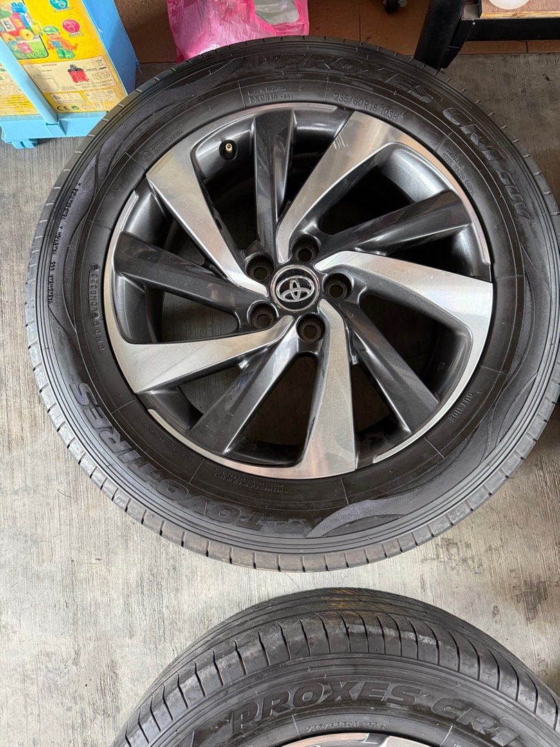 Harrier Smart Rim Original Toyota Harrier Rim (2018 turbo), Auto Accessories on Carousell