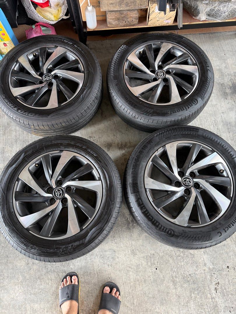Harrier Smart Rim Original Toyota Harrier Rim (2018 turbo), Auto Accessories on Carousell
